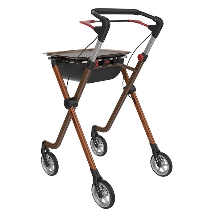 Product Image of Rehasense Indoor-Rollator Pixel, Gehwagen für Innenbereich, Aluminium, Tablett als Beistelltisch, Flex-Rahmen