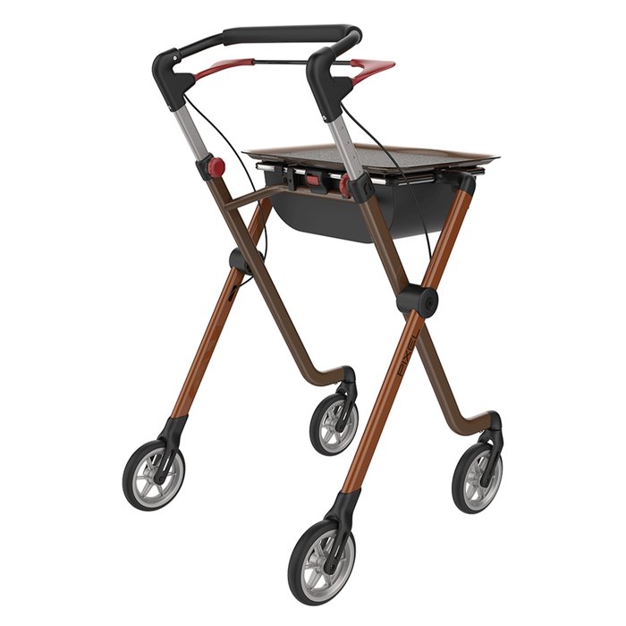 Product Image of Rehasense Indoor-Rollator Pixel, Gehwagen für Innenbereich, Aluminium, Tablett als Beistelltisch, Flex-Rahmen