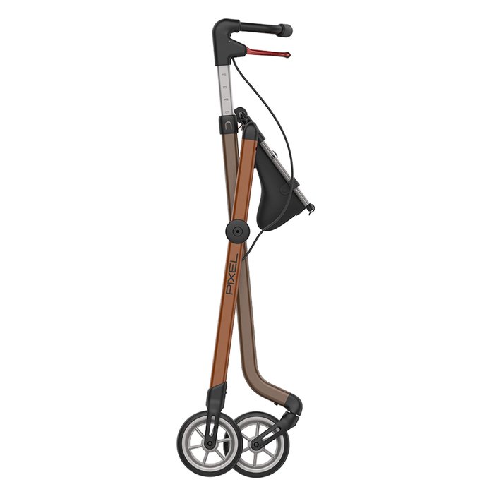 Product Image of Rehasense Indoor-Rollator Pixel, Gehwagen für Innenbereich, Aluminium, Tablett als Beistelltisch, Flex-Rahmen