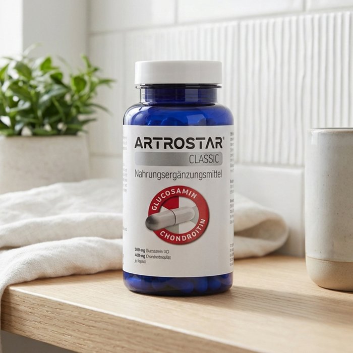 Product Image of Enovis Artrostar Classic, Glucosamin Chondroitin Kapseln für Gelenkgesundheit, glutenfrei, laktosefrei, 80 Stück