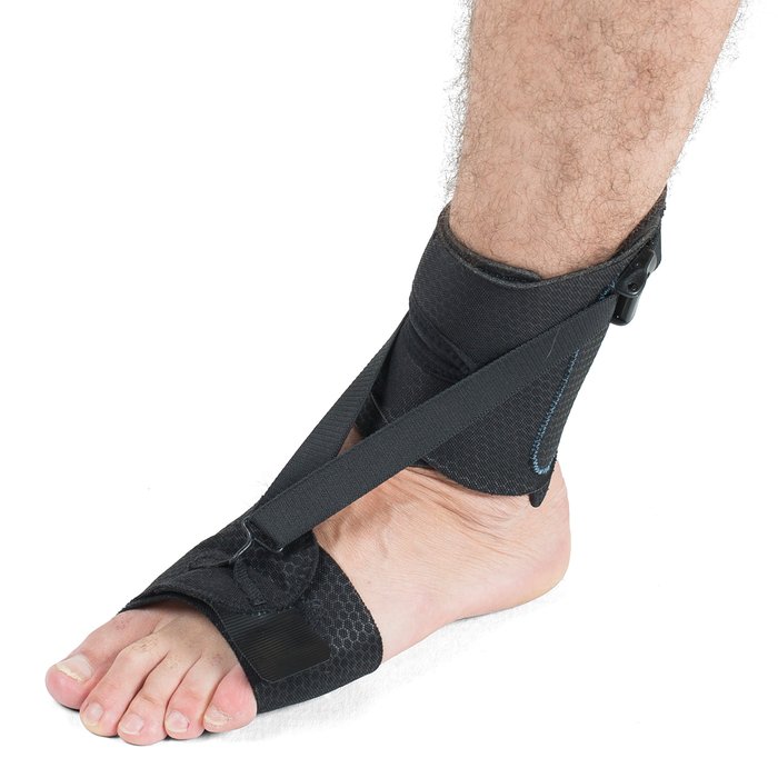 Product Image of AIRCAST Fußhebeorthese Podalib, Fußheber-Orthese bei Fußheberparese, dynamisch, atmungsaktiv, schwarz