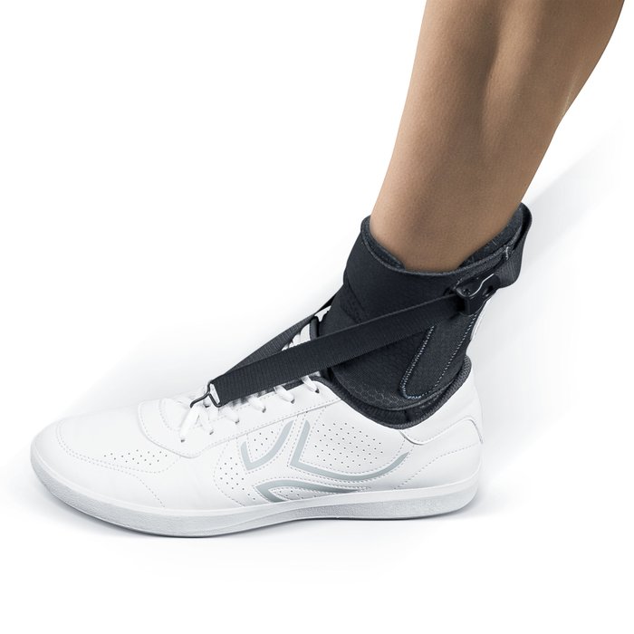 Product Image of AIRCAST Fußhebeorthese Podalib, Fußheber-Orthese bei Fußheberparese, dynamisch, atmungsaktiv, schwarz