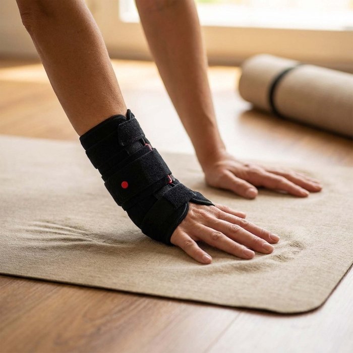 Product Image of DONJOY Handgelenkorthese DuoForm, Handgelenkstabilisierung seitenuniversell, Tag und Nacht, Alu-Schiene, schwarz