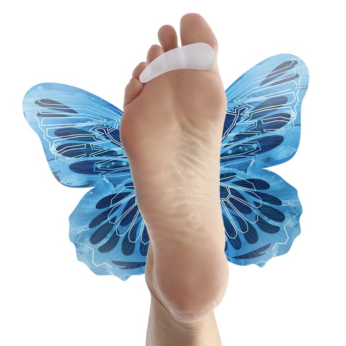 Product Image of AIRCAST Hammerzehenpolster SofToes, Gelpolster bei Hammerzehen und Druckstellen, Menthol-Kühlung, universal