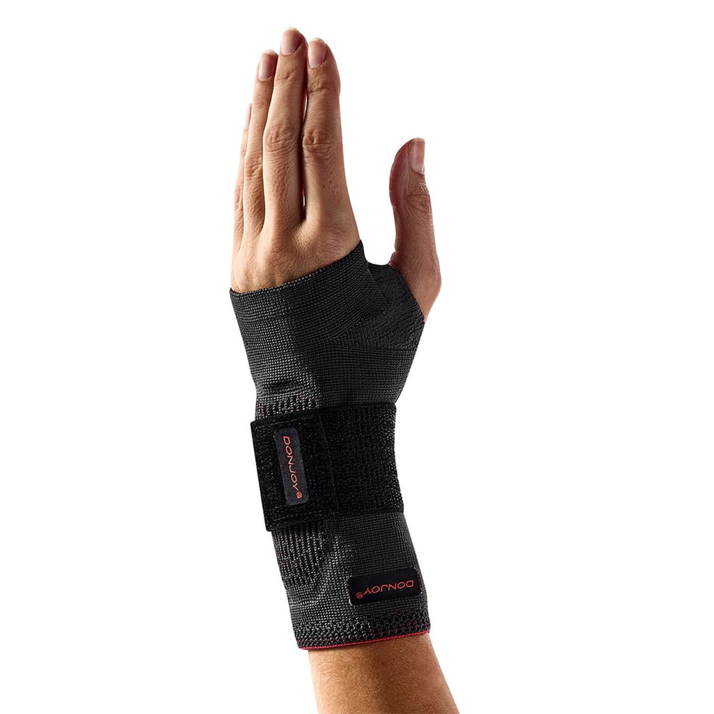Gallery Image of DONJOY Handgelenkbandage ManuForce, Handgelenk-Stabilisierung bei Karpaltunnelsyndrom, abnehmbare Schiene, graphitgrau