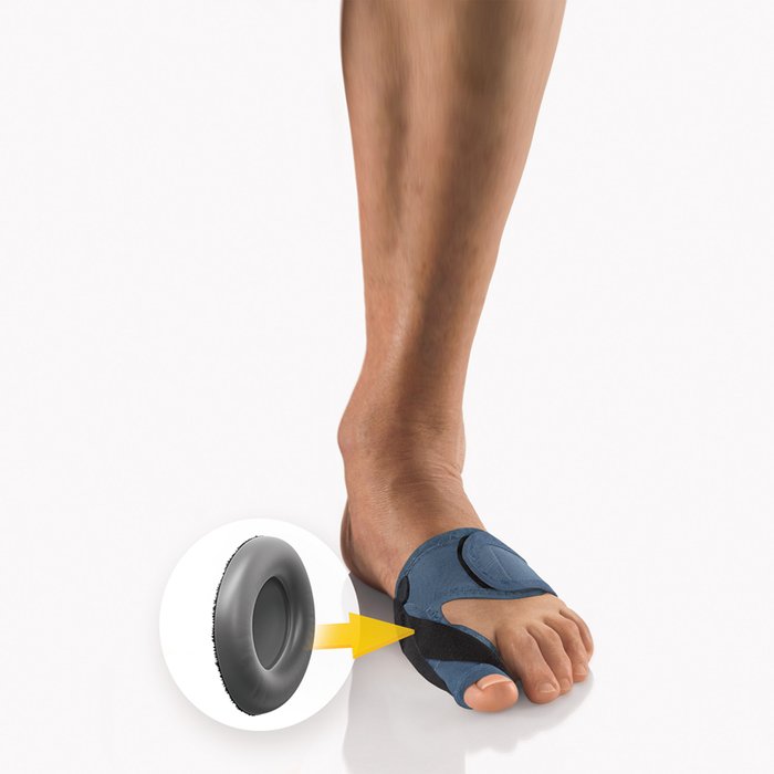 Product Image of Bort Hallux-Valgus-Schiene Generation, Korrekturschiene bei Hallux Valgus, Korrekturband, Pelotte, blau