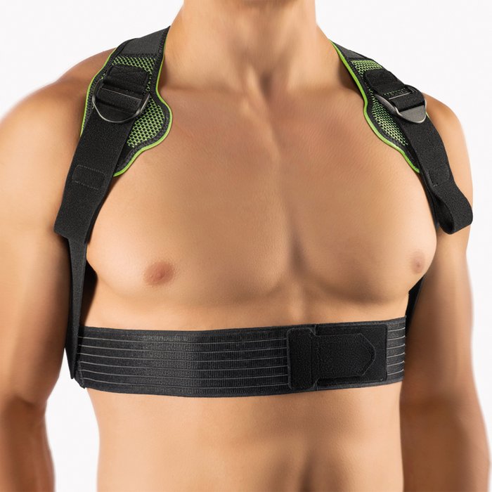 Product Image of Bort Geradehalter Sport, Haltungskorrektur beim Sport Rucksackprinzip, Wirbelsäulen-Entlastung, schwarz-grün