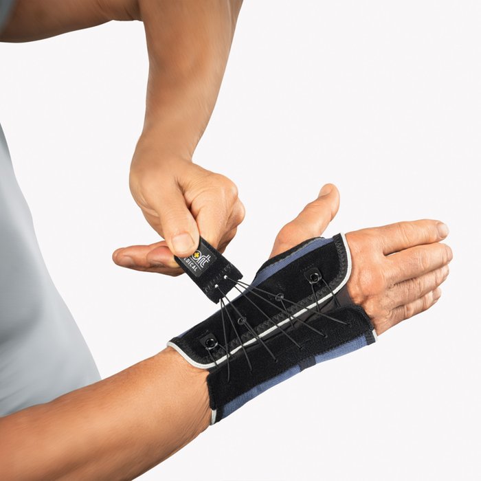 Product Image of Bort Handgelenkbandage Generation, Handgelenkstabilisierung thermoplastisch, volare Schiene, anatomisch, blau