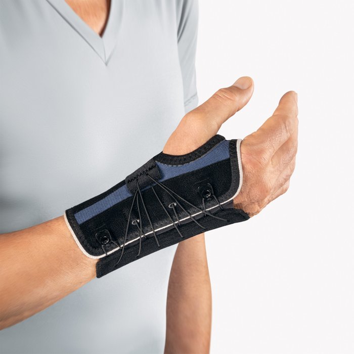 Product Image of Bort Handgelenkbandage Generation, Handgelenkstabilisierung thermoplastisch, volare Schiene, anatomisch, blau