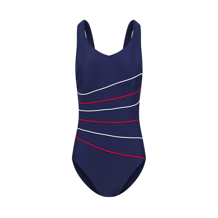 Product Image of Thuasne Prothesen-Badeanzug Brittany, Badeanzug nach Brustoperation, wattierte Cups, bügellos, figurschmeichelnd