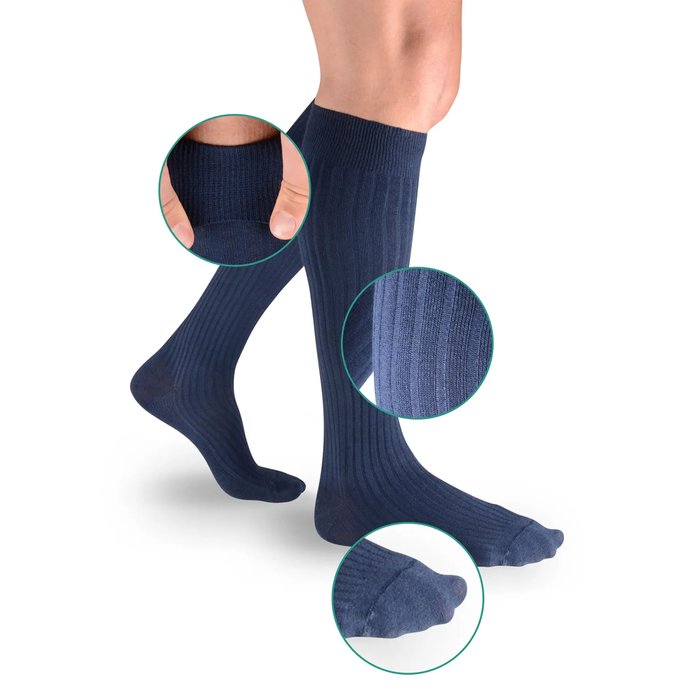 Product Image of Thuasne Kompressions-Strümpfe Venoflex Men, Herren-Stützstrümpfe gegen müde Beine, thermoregulierend, modisch