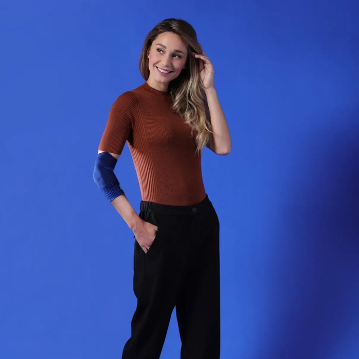 Product Image of Thuasne Ellenbogenbandage Epi GO, Epicondylitis-Bandage bei Tennisarm und Golferarm, 3D-Gestrick, Pelotte