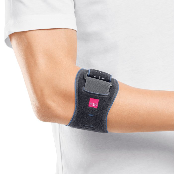 Product Image of medi Epicondylitisspange Epibrace, Tennisarm-Spange einhändig anlegbar, flexible Pelotte, atmungsaktiv