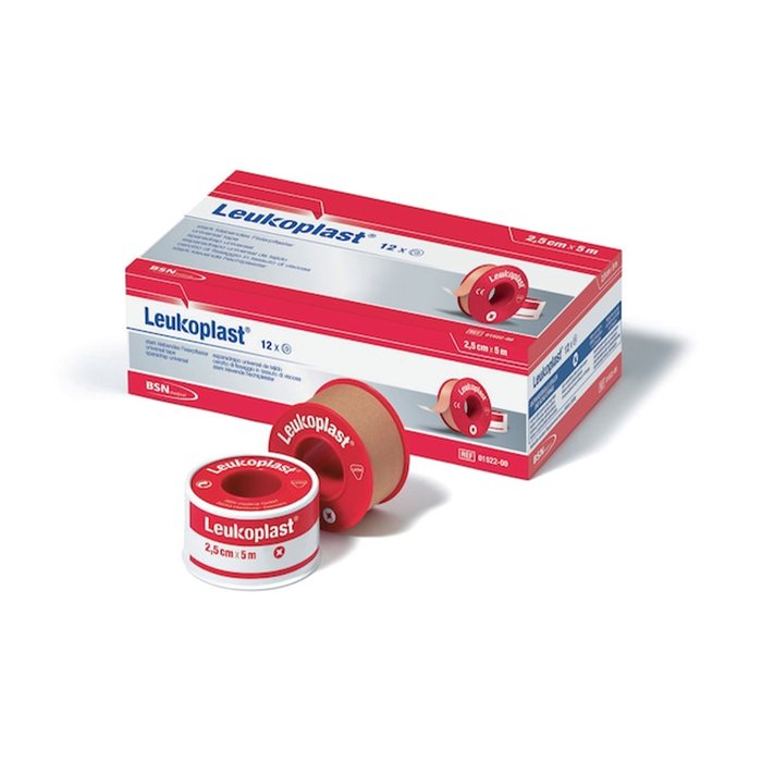 Product Image of Essity Fixierpflaster Leukoplast, hautfarbenes Pflaster wasserabweisend, sofortklebend, atmungsaktiv