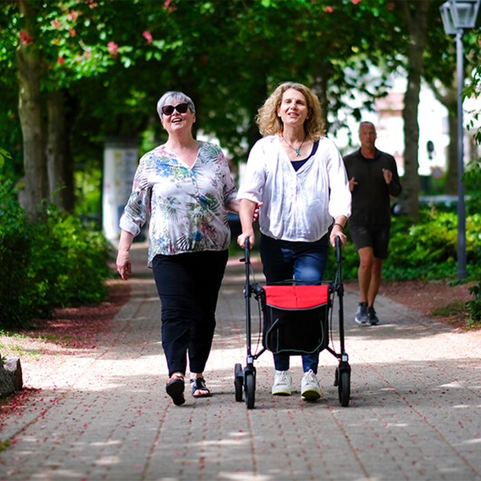 Product Image of Sunrise Medical Carbon-Rollator Gemino 30, ultraleichter Gehwagen Falt-Klick-System, stabil, Carbon