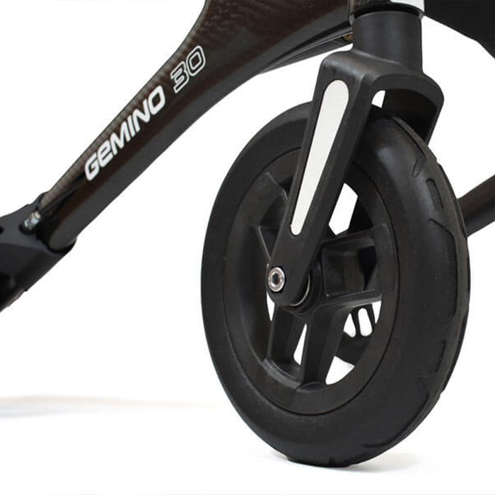 Product Image of Sunrise Medical Carbon-Rollator Gemino 30, ultraleichter Gehwagen Falt-Klick-System, stabil, Carbon