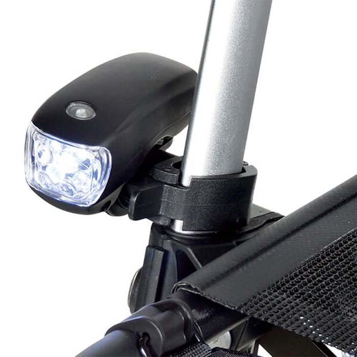 Product Image of Sunrise Medical Outdoor-Rollator Gemino 60, All-Terrain-Rollator für draußen, XXL-Räder, wetterfeste Tasche, Silbergrau