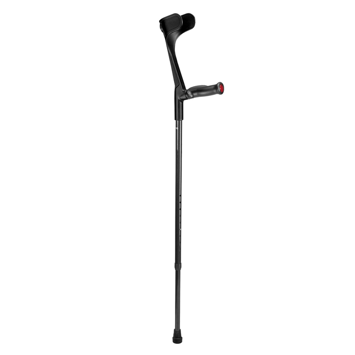 Product Image of Ossenberg Carbon-Gehstütze Klassiker, Unterarmgehstütze bis 140 kg, Softgriff, carbon-schwarz
