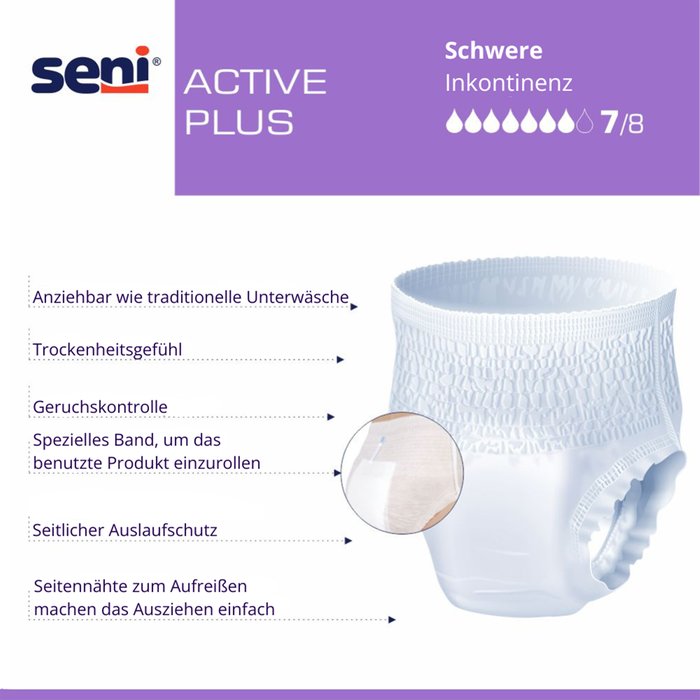 Product Image of Inkontinenzpants Seni Active Plus atmungsaktiv