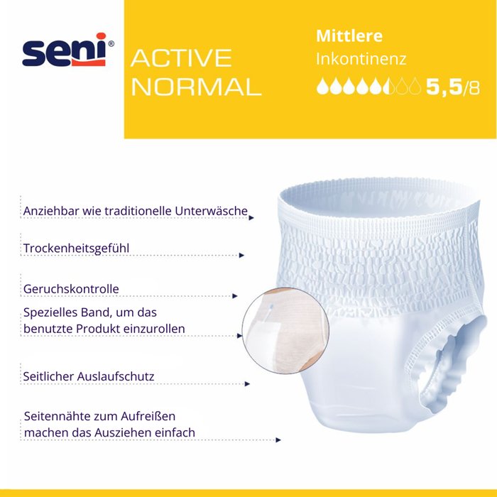 Product Image of Inkontinenzpants Seni Active Normal Unterwäscheoptik
