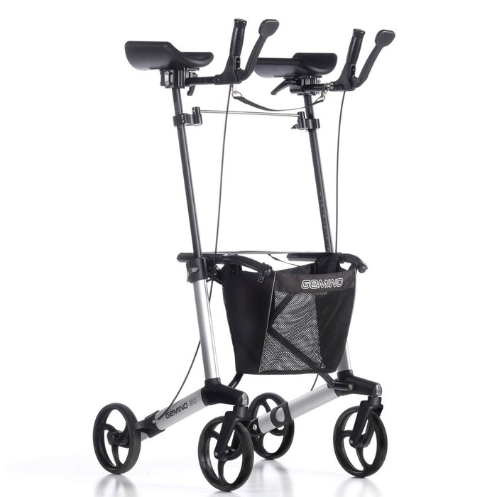 Product Image of Sunrise Medical Rollator Gemino 30 Walker, Gehtraining-Rollator mit verstellbaren Unterarmstützen, Rehabilitation