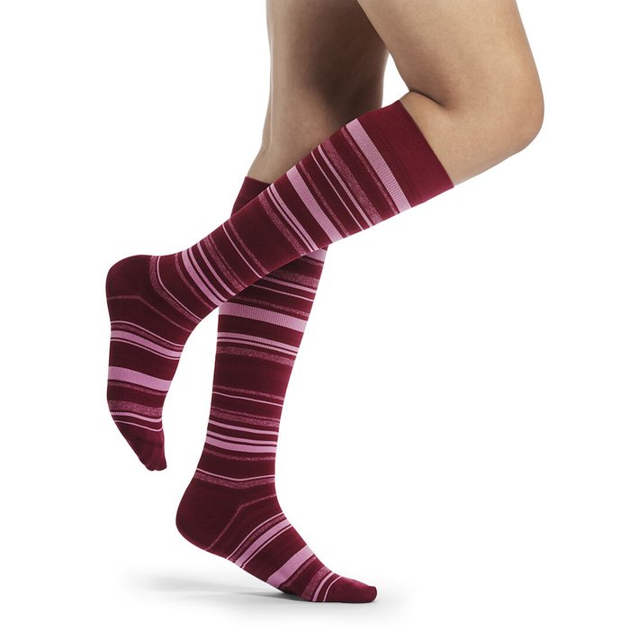 Product Image of Sigvaris Stützstrümpfe Microfiber Shades for Women, Damen-Kompressionsstrümpfe, Mikrofaser, modische Muster