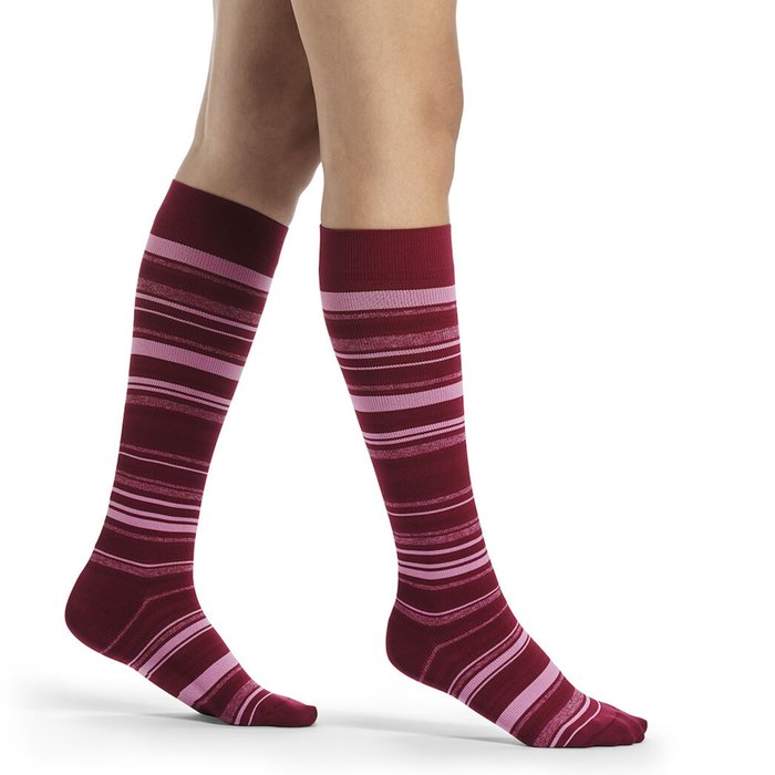 Product Image of Sigvaris Stützstrümpfe Microfiber Shades for Women, Damen-Kompressionsstrümpfe, Mikrofaser, modische Muster
