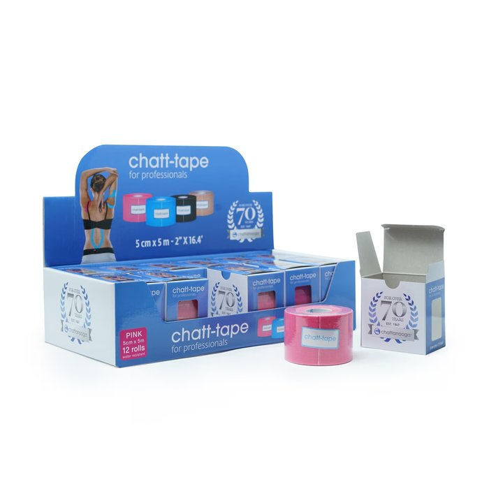 Product Image of Enovis Kinesiotape Chatt-Tape, hypoallergenes Kinesio-Tape bei Muskel- und Sehnenprobleme, latexfrei, atmungsaktiv