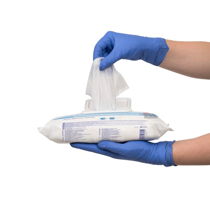 Product Image of MoliCare Skin Pflegetücher, feuchte Reinigungstücher bei Inkontinenz, geruchsneutralisierend, alkoholfrei, 50 Stück
