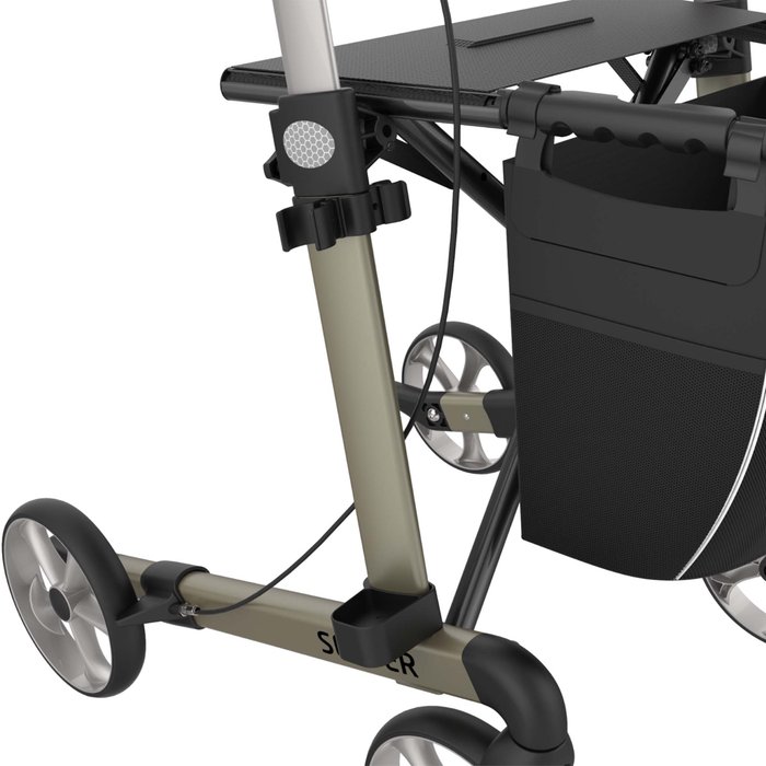 Product Image of Rehasense Rollator-Stockhalter XEON, Gehstock sicher befestigt, für Innen- und Außenbereich