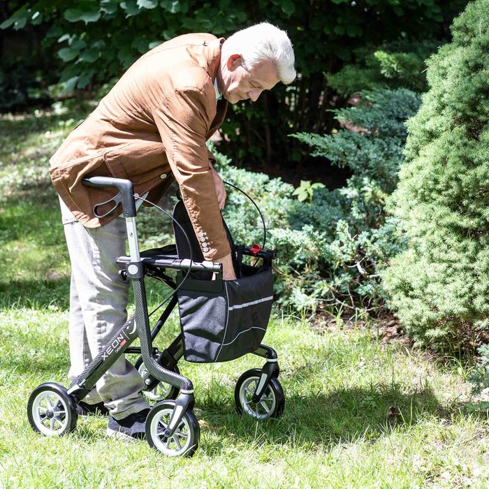 Product Image of Rehasense Carbon-Rollator XEON, ultraleichter Gehwagen 4,8 kg faltbar, 150 kg belastbar