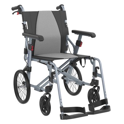 Produktbild für Transportrollstuhl ICON 35 LX Aluminium 9,0kg faltbar