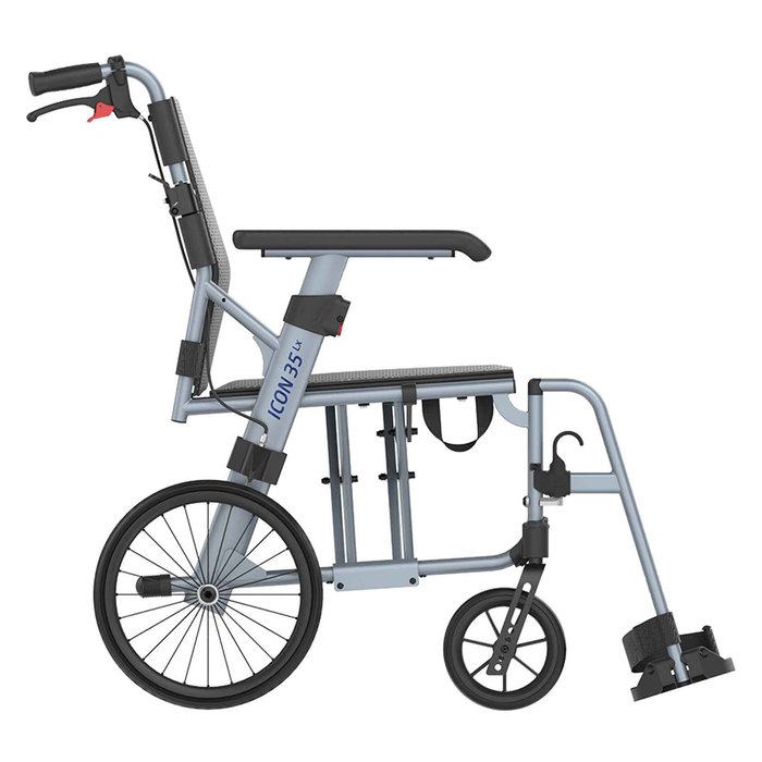 Product Image of Transportrollstuhl ICON 35 LX Aluminium 9,0kg faltbar