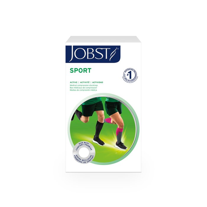 Product Image of Jobst Sport Kompressionsstrümpfe, Sport-Stützstrümpfe 15-20 mmHg, Feuchtigkeitsmanagement, atmungsaktiv