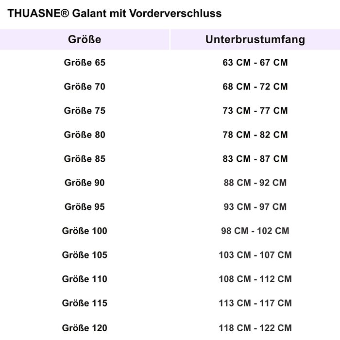 Product Image of Thuasne Galant BH mit Vorderverschluss, weicher Tragekomfort ohne Bügel